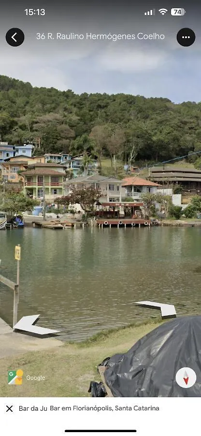 Pousada Da Ju Vista Lateral - Canal Da Barra Da Lagoa Florianopolis 0*,